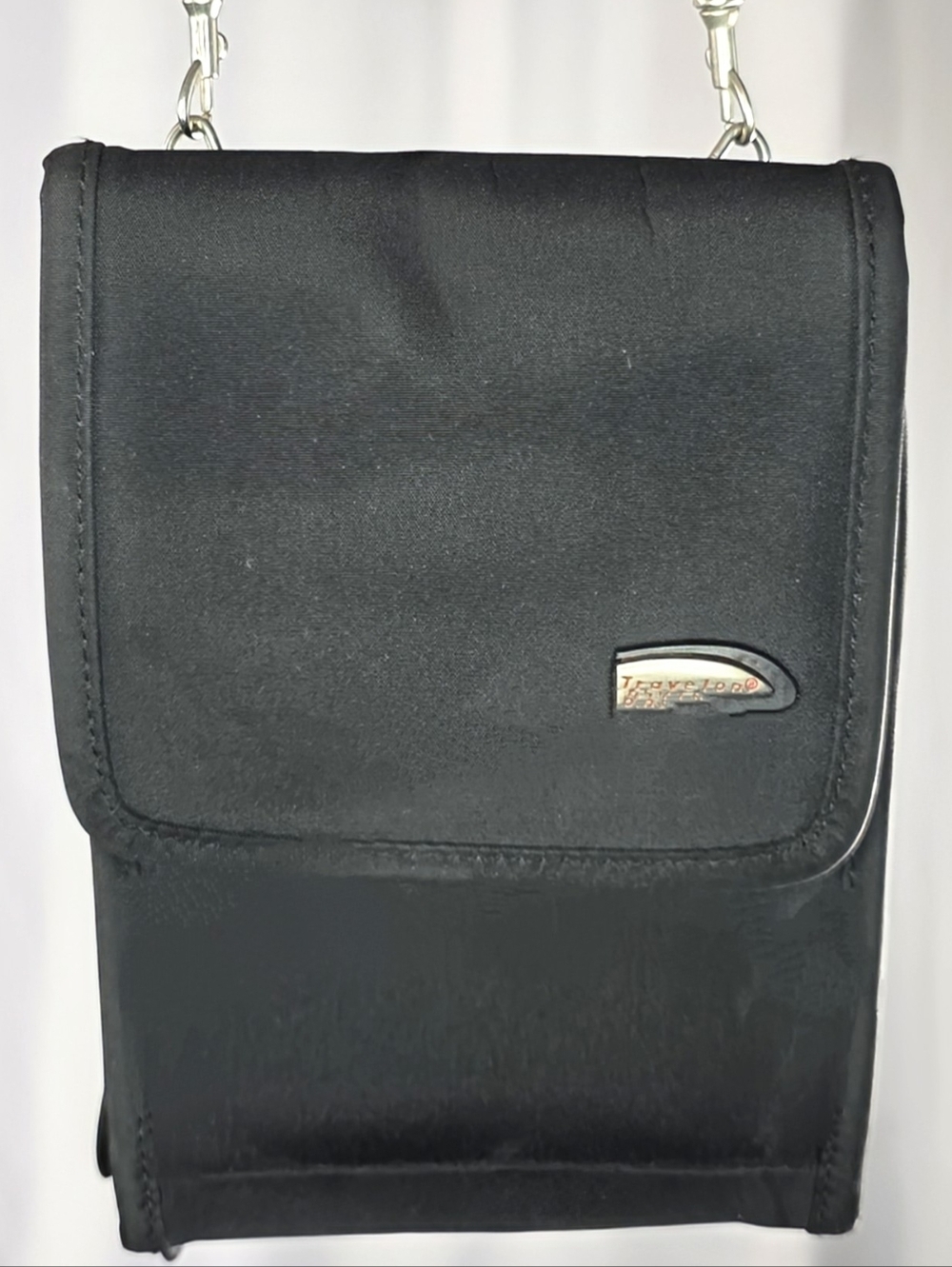 👜 Travelon Black RFID Crossbody Organizer Wallet Anti-Theft Bag
